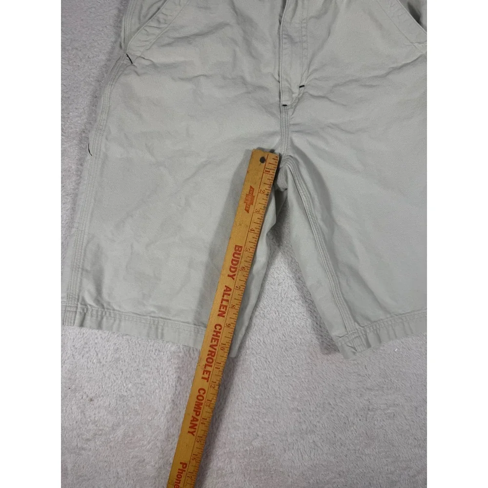Polo Jeans Co Ralph Lauren Carpenter Shorts Boys 14 Beige Good Utility Workwear